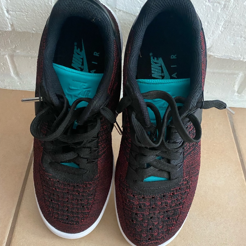 Nike Air Force 1 fly knits- multi color never worn sz 9.5 women’s